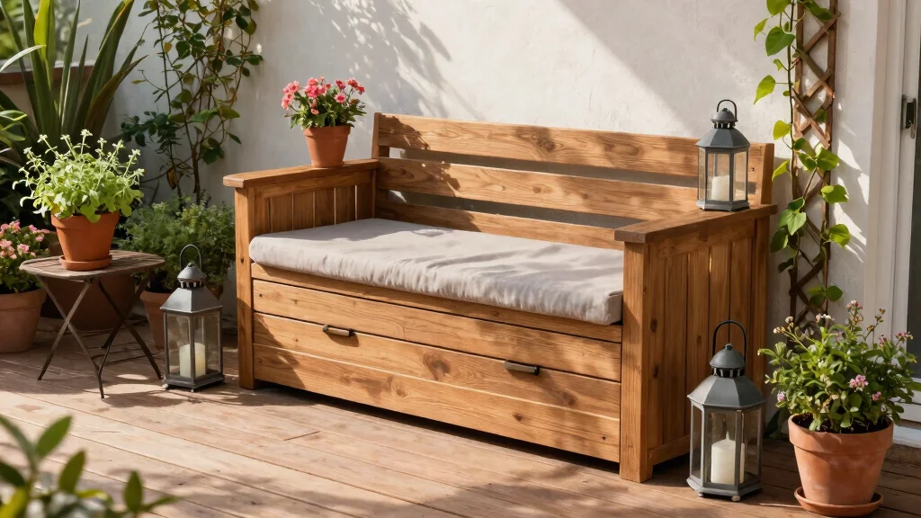 10 Deck Storage Bench Ideas That Keep Your Outdoor Space Tidy Without Sacrificing Comfort
