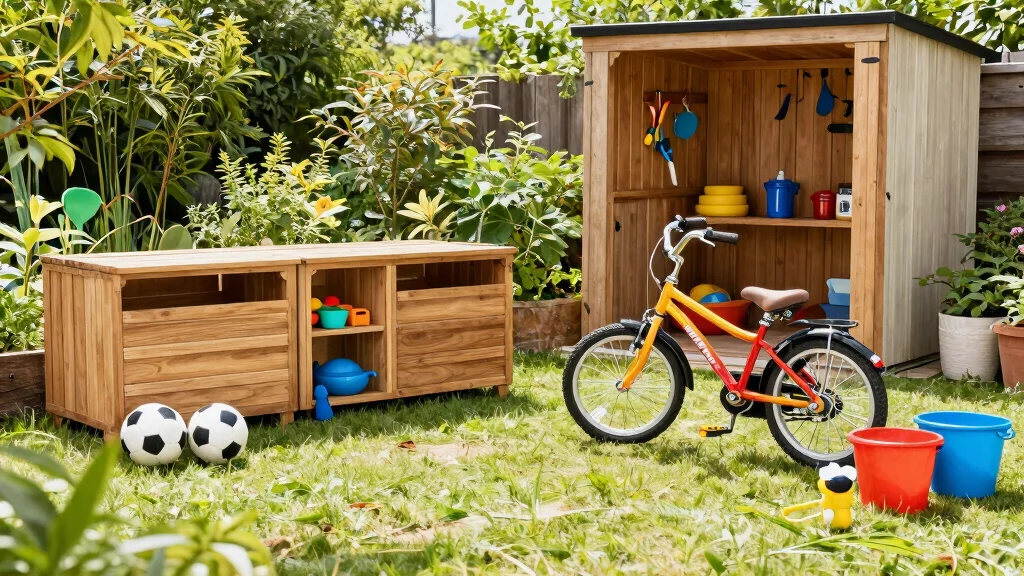 10 Outdoor Toy Storage Ideas That Keep Every Ball, Bike, and Bucket Organized and Off the Lawn