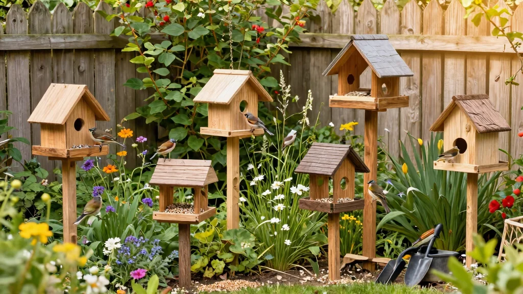 10 Wood Bird Feeder Ideas That Welcome Wildlife and Add Rustic Charm to Your Yard