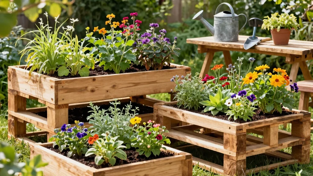 10 Wood Pallet Garden Ideas That Turn Reclaimed Materials Into a Beautiful Growing Space