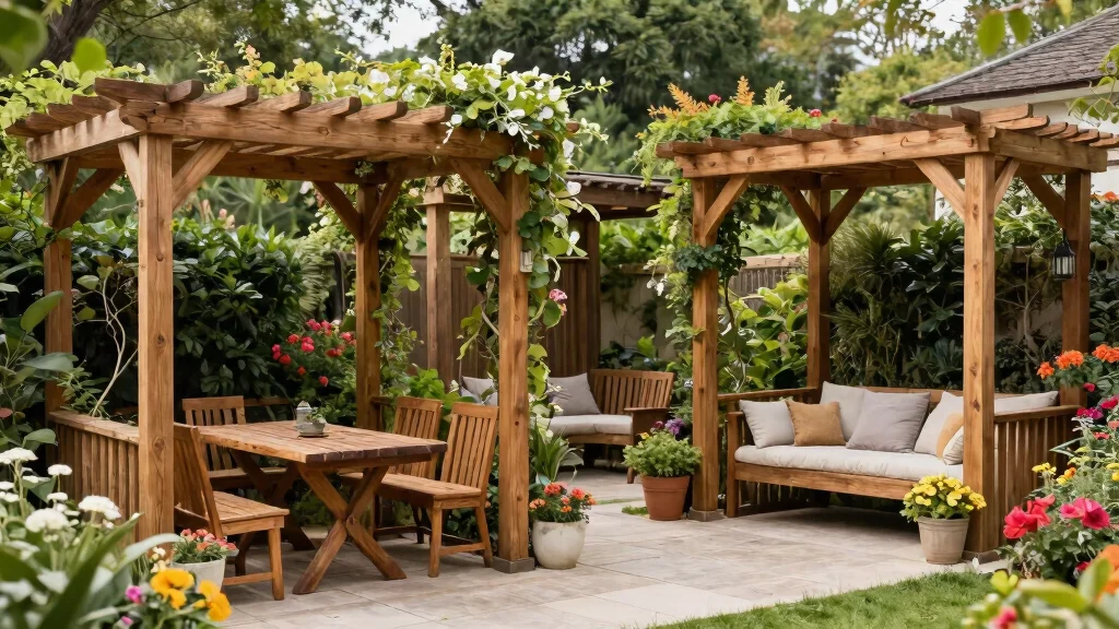 10 Wood Pergola Ideas That Create the Perfect Shaded Outdoor Structure for Any Backyard
