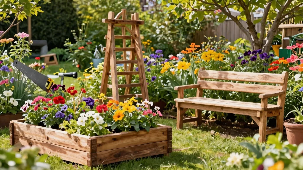 7 Garden Wood Project Ideas That Add Handcrafted Beauty and Personal Touches to Your Yard