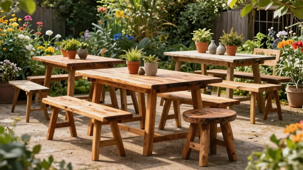 7 Outdoor Wood Table Ideas That Anchor Your Outdoor Space With Natural Beauty and Function
