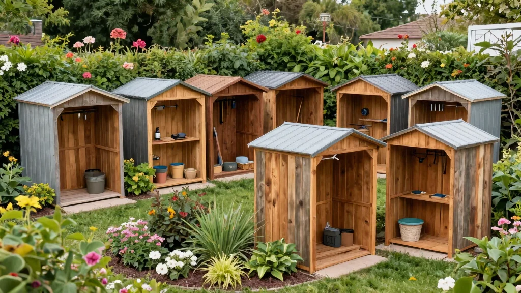 8 Backyard Storage Shed Ideas That Keep Everything Organized Without Ruining the View
