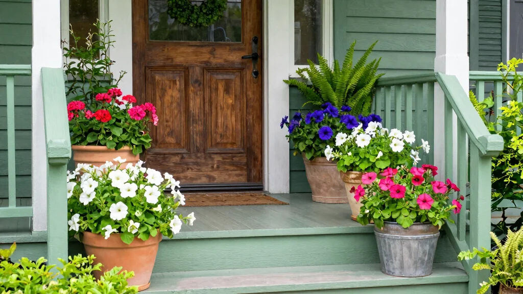 8 Front Porch Planter Ideas That Welcome Every Guest With Color and Natural Beauty