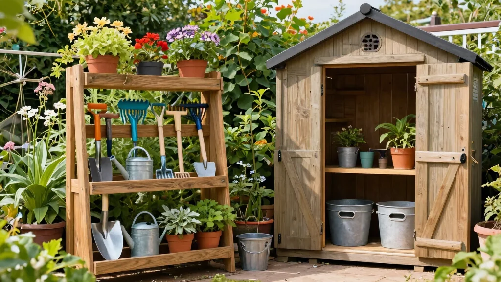 8 Garden Storage Ideas That Eliminate the Mess and Make Your Outdoor Space Work Better