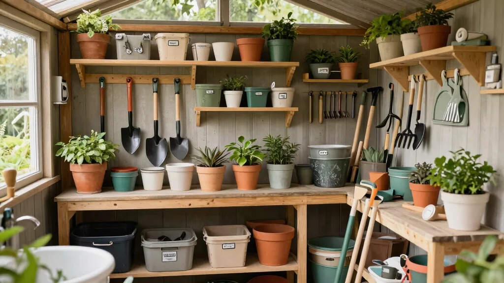 8 Garden Tool Storage Ideas That Turn a Cluttered Shed Into a Beautifully Organized Space