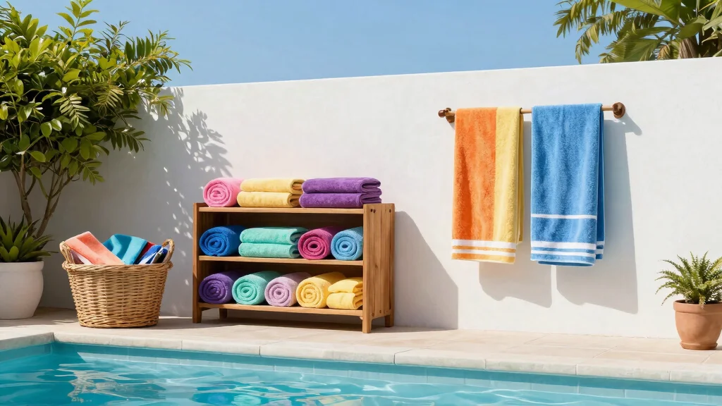 8 Outdoor Pool Towel Storage Ideas That Keep Your Pool Area Neat and Always Guest-Ready