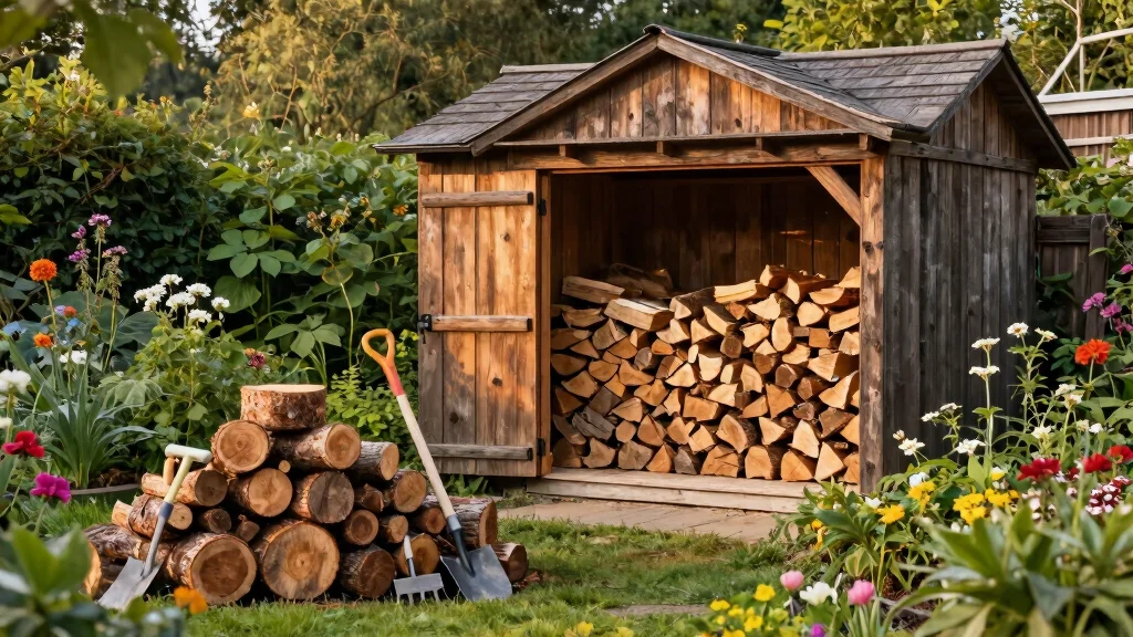 8 Outdoor Wood Storage Ideas That Protect Your Supply and Add Character to Your Yard
