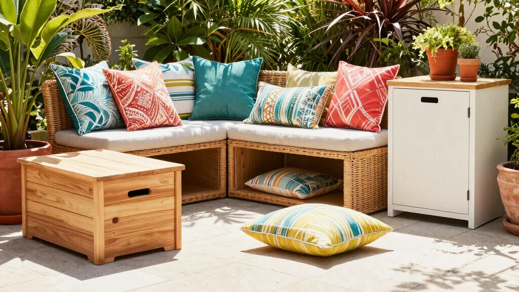 8 Patio Cushion Storage Ideas That Keep Every Cushion Protected and Ready for Next Time