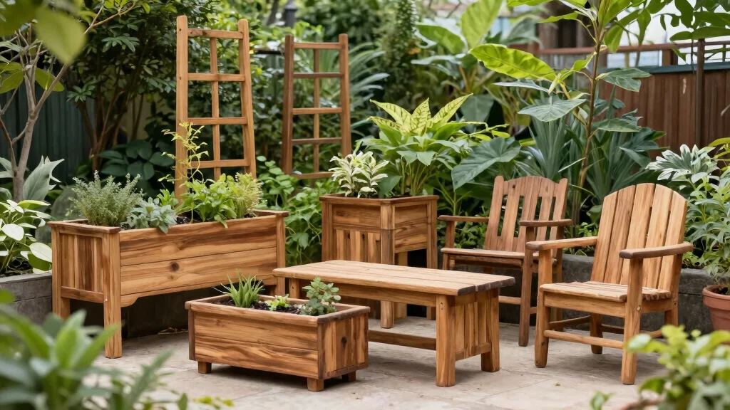 8 Wood Garden Decor Ideas That Add Rustic Charm and Natural Style to Any Outdoor Space