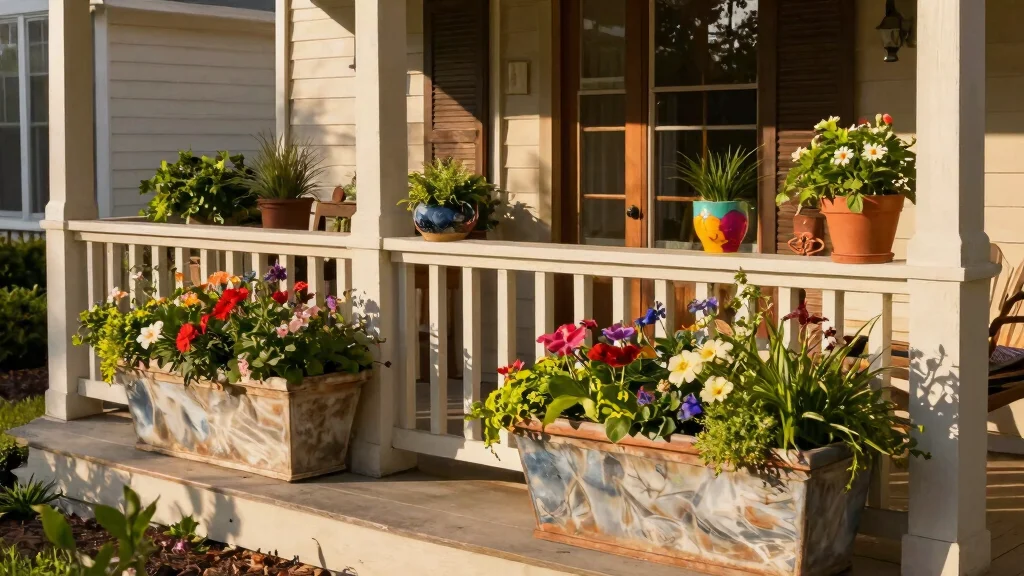 9 Front Porch Planter Ideas That Add Greenery, Color, and a Polished Finishing Touch