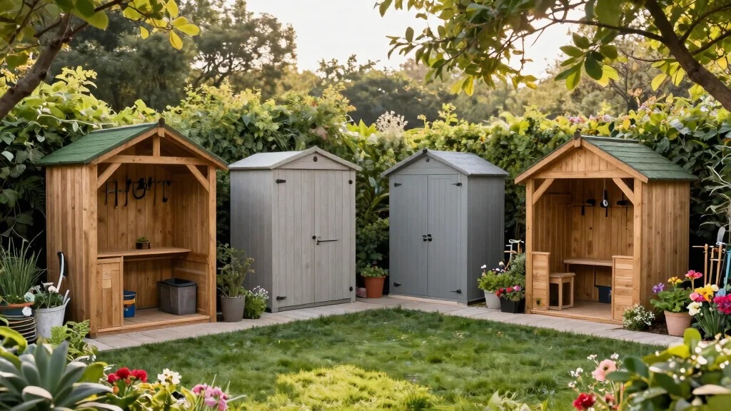 9 Garden Storage Shed Ideas That Keep Your Tools Tidy and Your Outdoor Space Beautiful