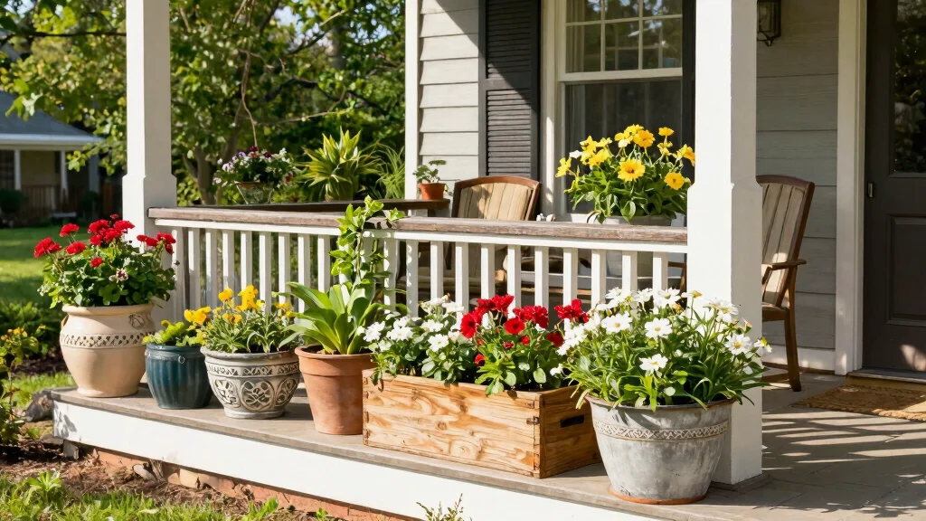 9 Planters for Front Porch That Frame Your Entrance and Make It Unmissable