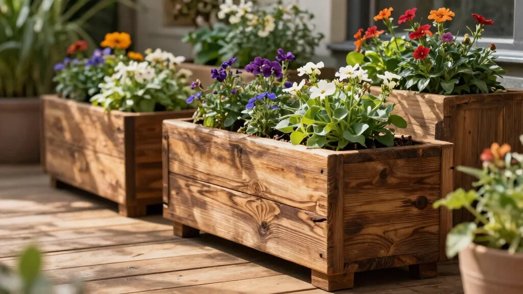 9 Wood Planter Ideas That Add Natural Warmth and Rustic Charm to Any Outdoor Space